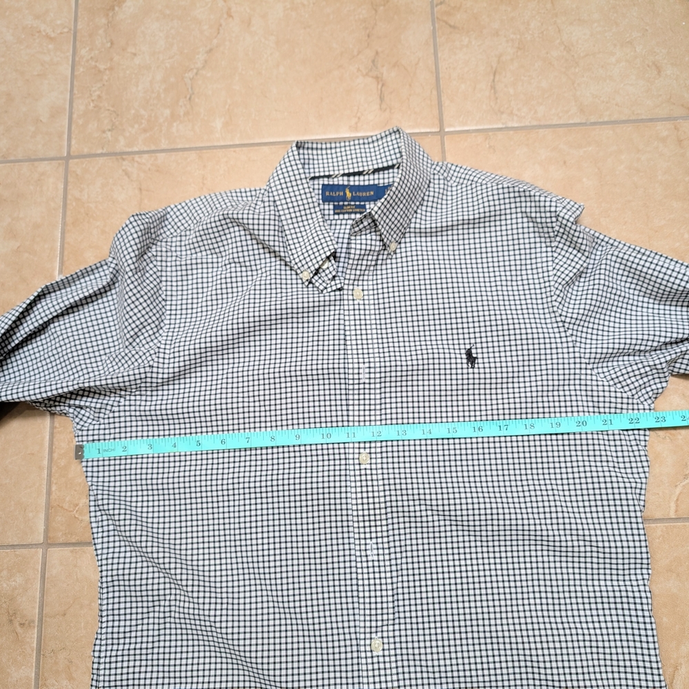 Men's Black Check Shirt - Picture 3 of 5